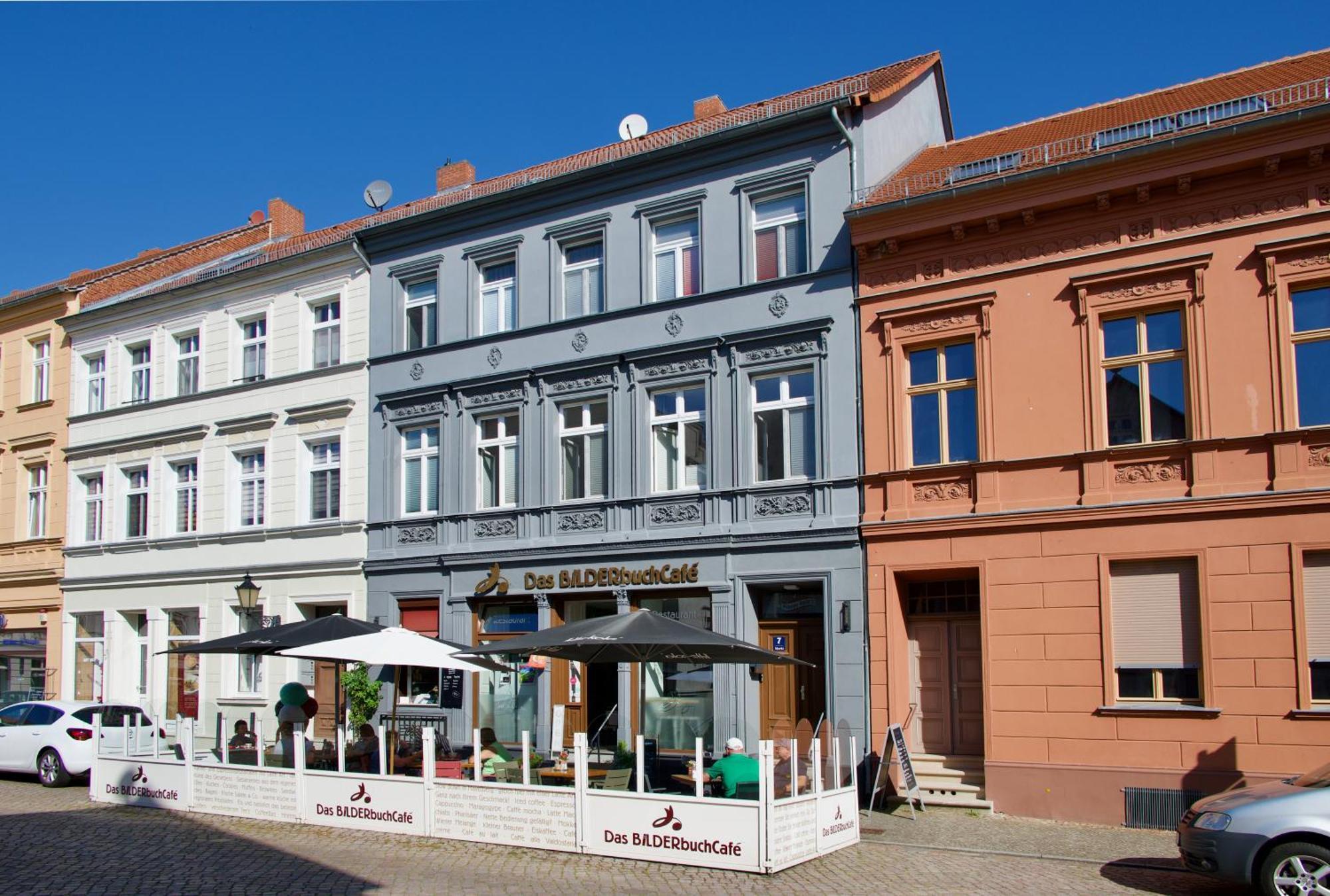 Das Bilderbuchcafe - Pension Markt 7 Havelberg Ngoại thất bức ảnh