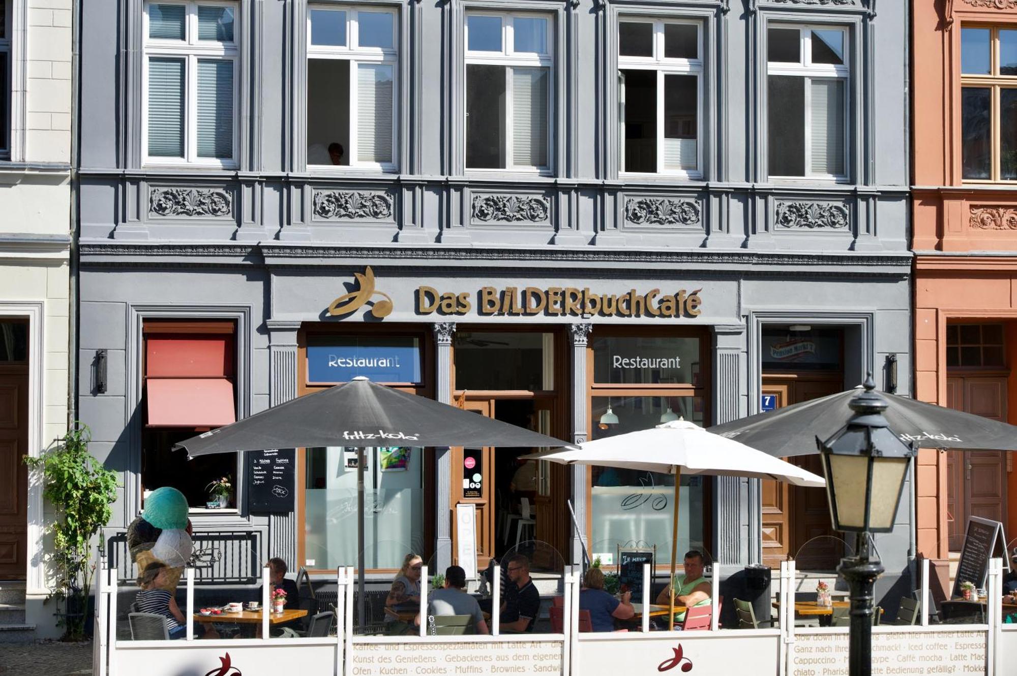 Das Bilderbuchcafe - Pension Markt 7 Havelberg Ngoại thất bức ảnh