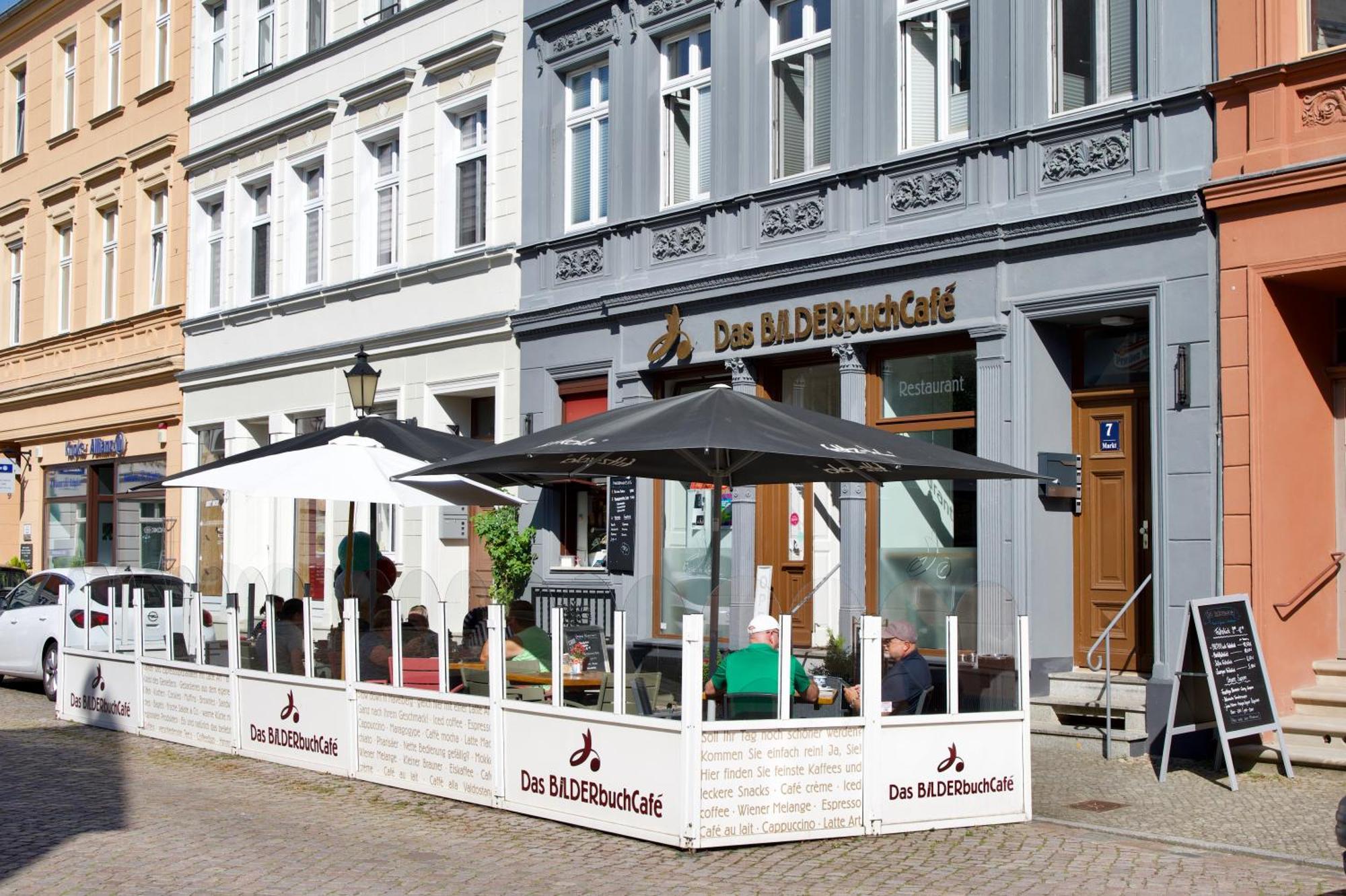 Das Bilderbuchcafe - Pension Markt 7 Havelberg Ngoại thất bức ảnh